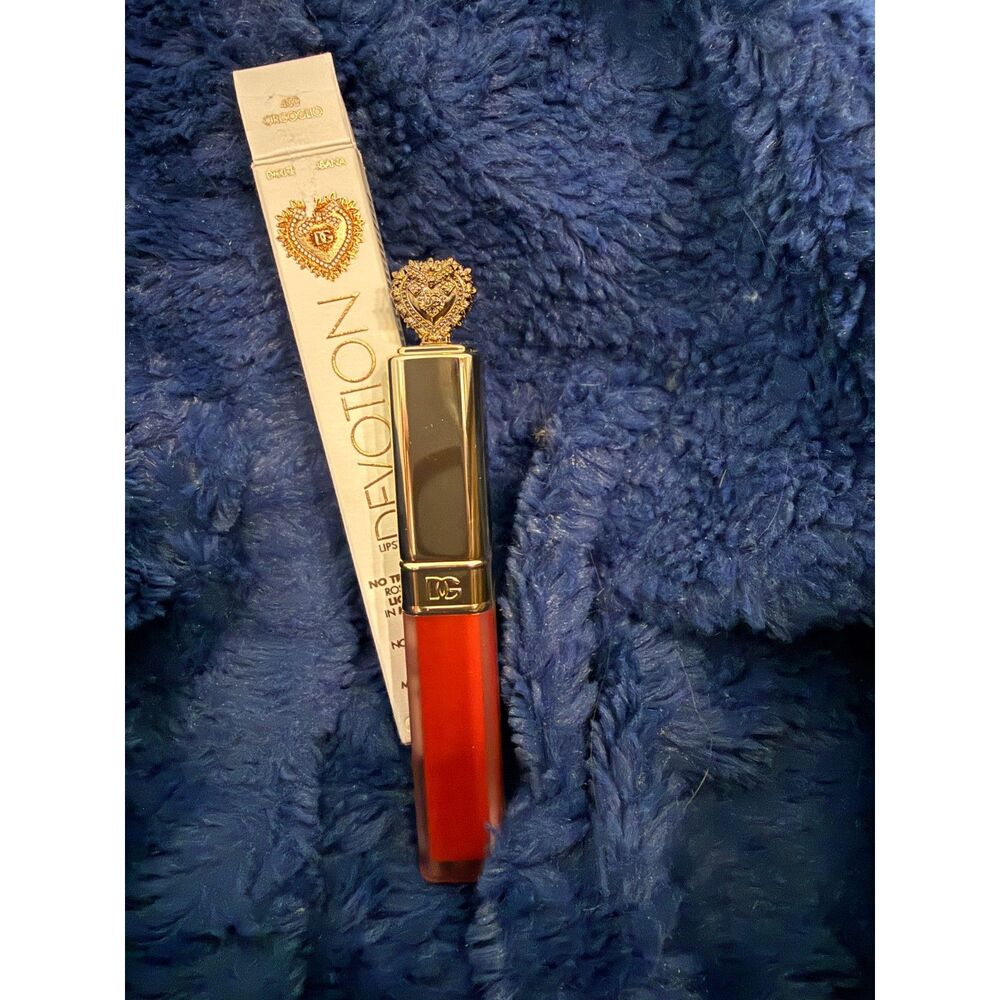 NIB Dolce & Gabbana Devotion Liptstick Matte Liquid Lip 400 Orgoguo